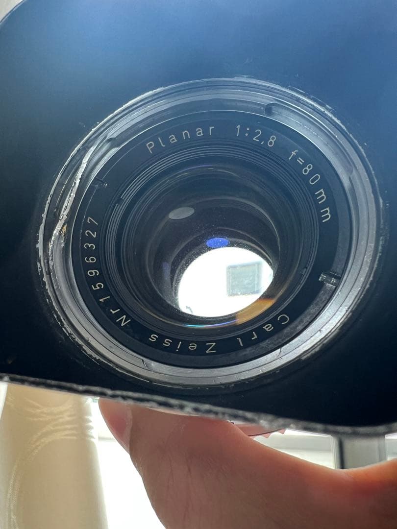 6枚玉 1956年製造 C80mm シルバー メタルショートフード キャップ付属