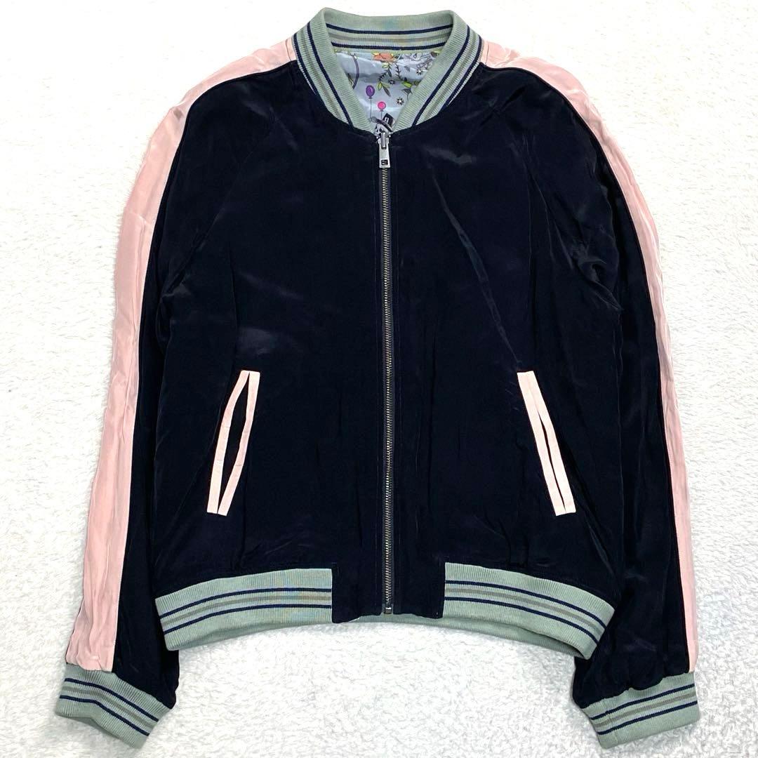 ZADIG&VOLTAIRE　リバーシブルブルゾン　レーヨン　花柄　イタリア製