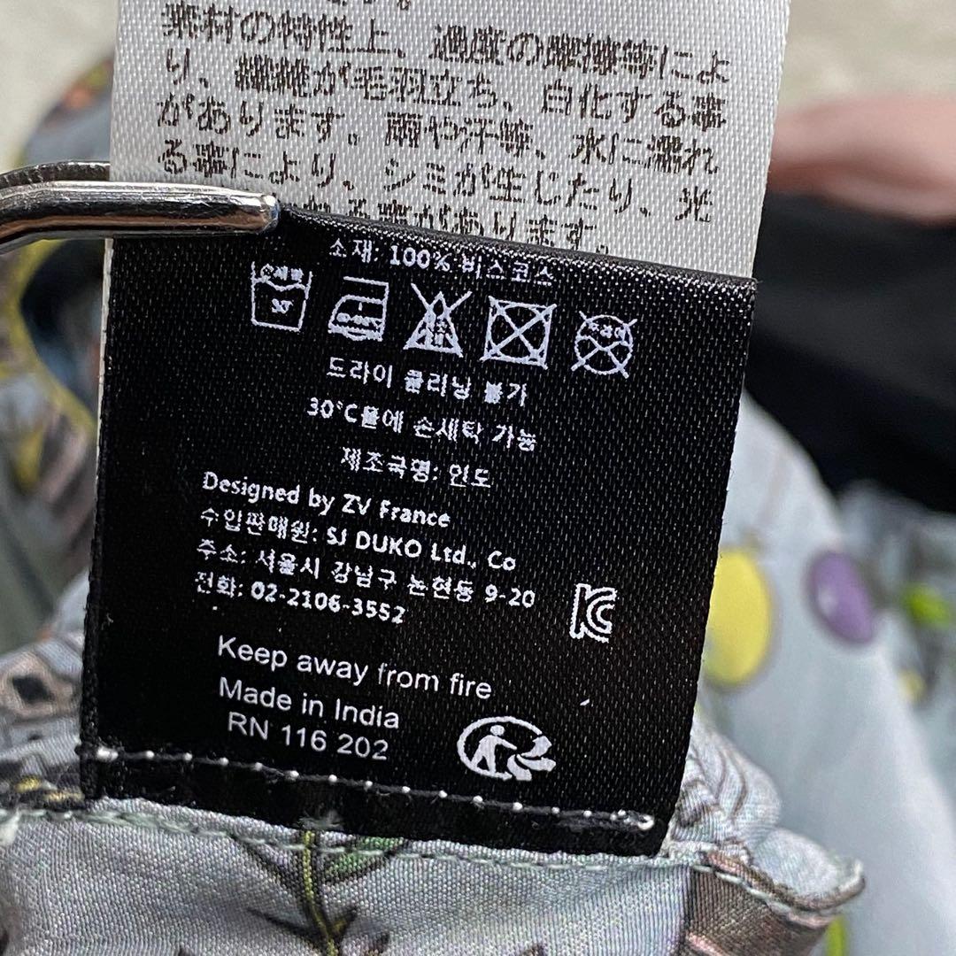 ZADIG&VOLTAIRE　リバーシブルブルゾン　レーヨン　花柄　イタリア製