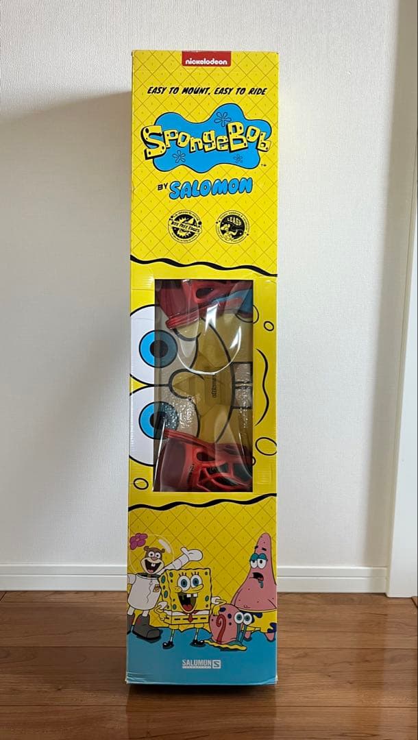 サロモン　スポンジボブ　スノーボード100