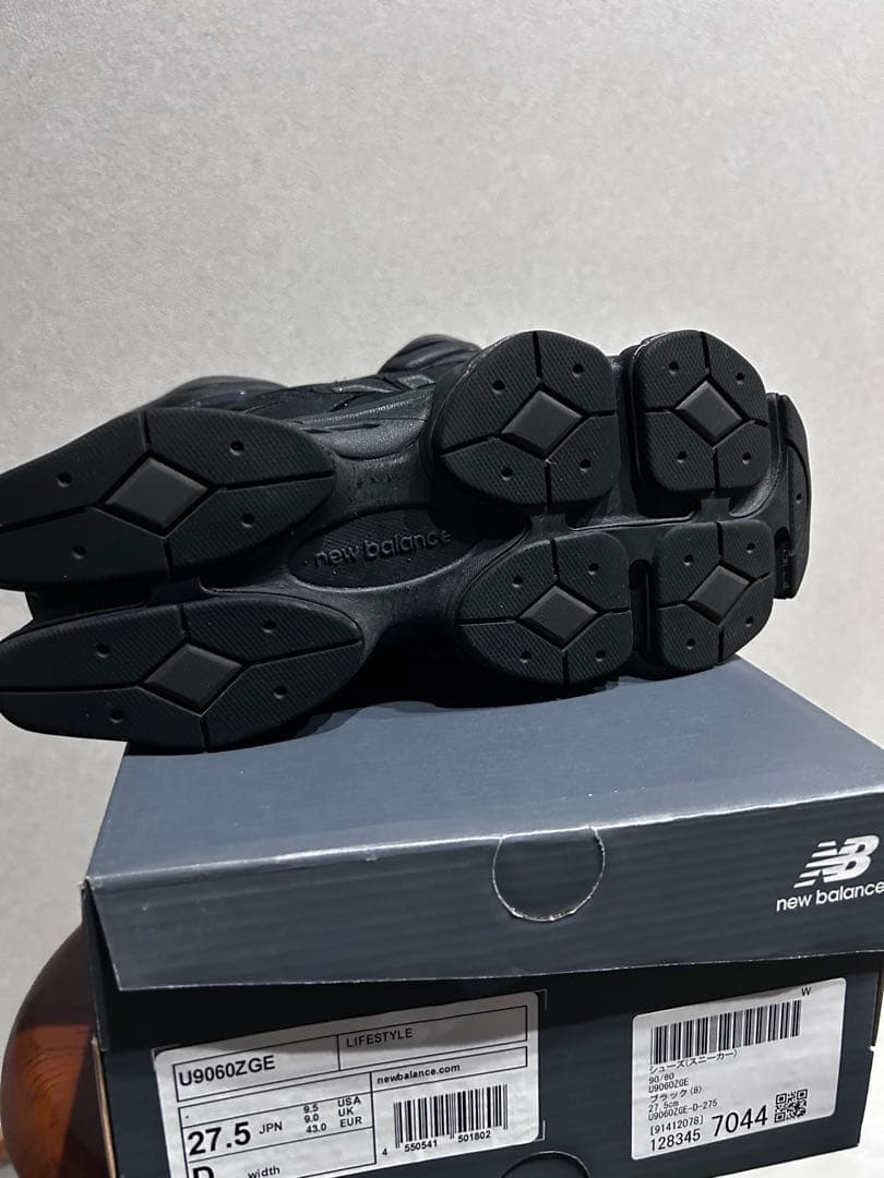 箱付U9060ZGE 27.5cm ブラック used美品