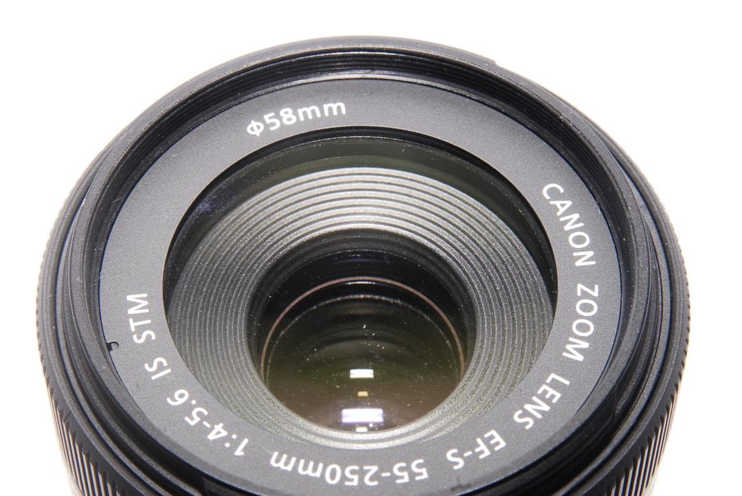 Canon EF-S 55-250mm IS STM 美品 望遠レンズ