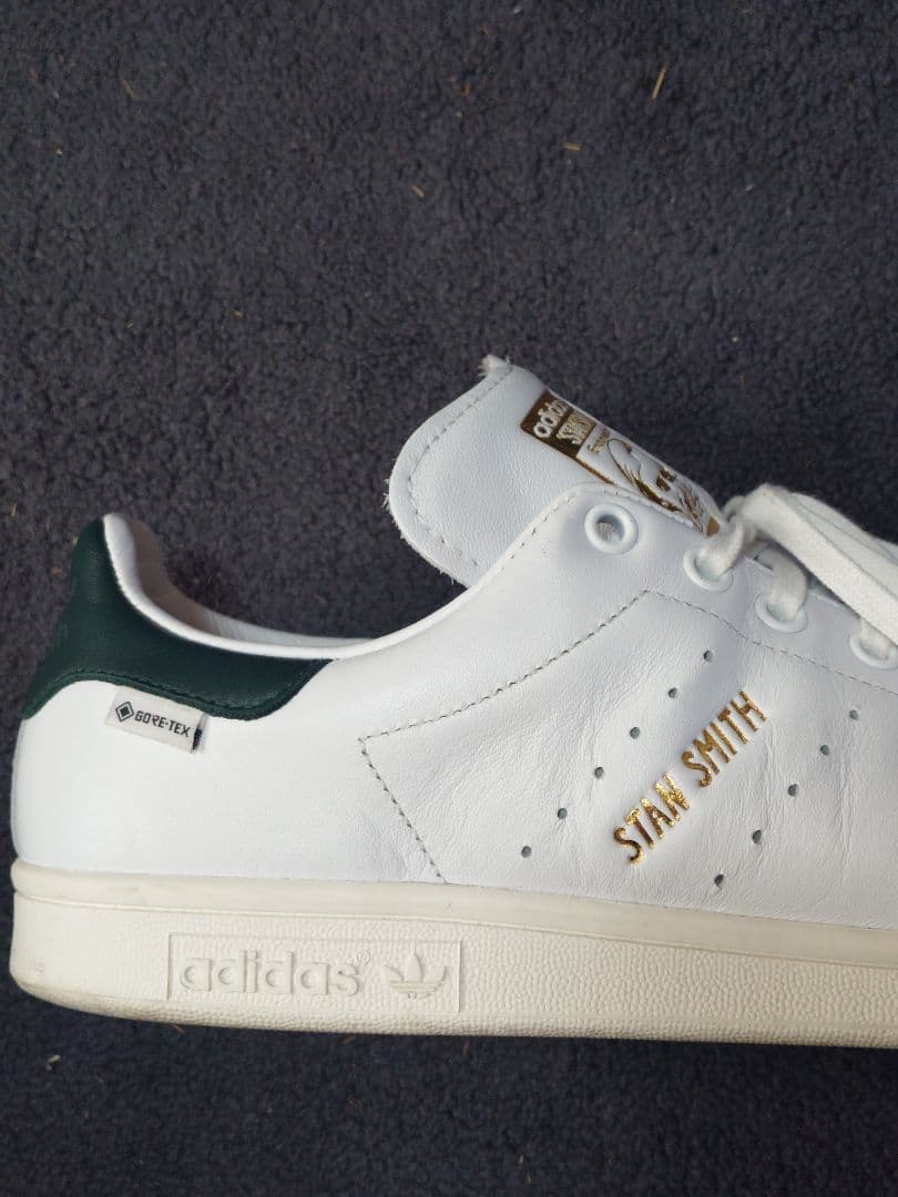 adidas Stan Smith ホワイトxグリーン　GORE-TEX