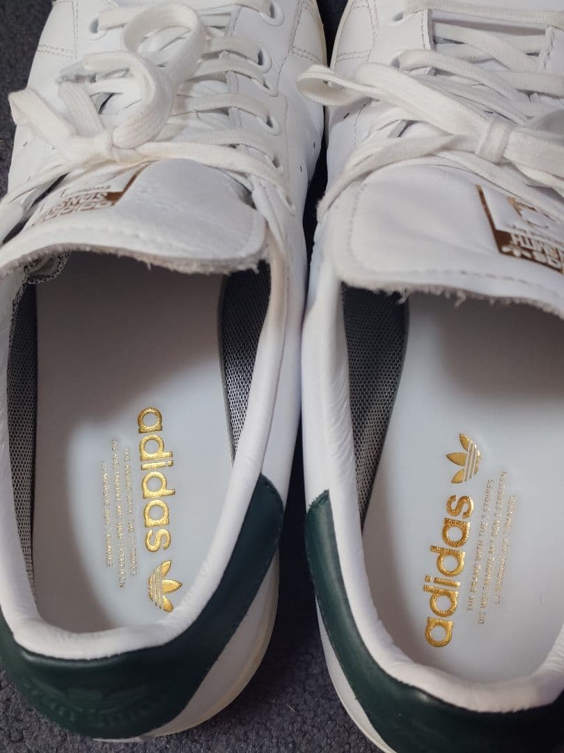 adidas Stan Smith ホワイトxグリーン　GORE-TEX