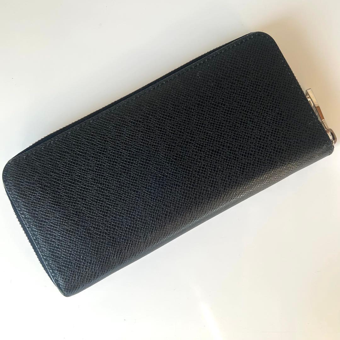 Louis vitton 長財布 タイガ ブラック 【刻印あり】