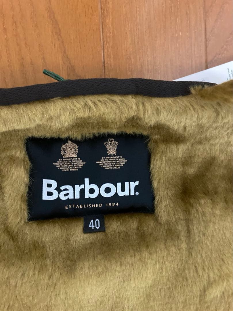 【新品未使用】⭐︎ Barbour バブアー　40 ファー ライナー ベスト