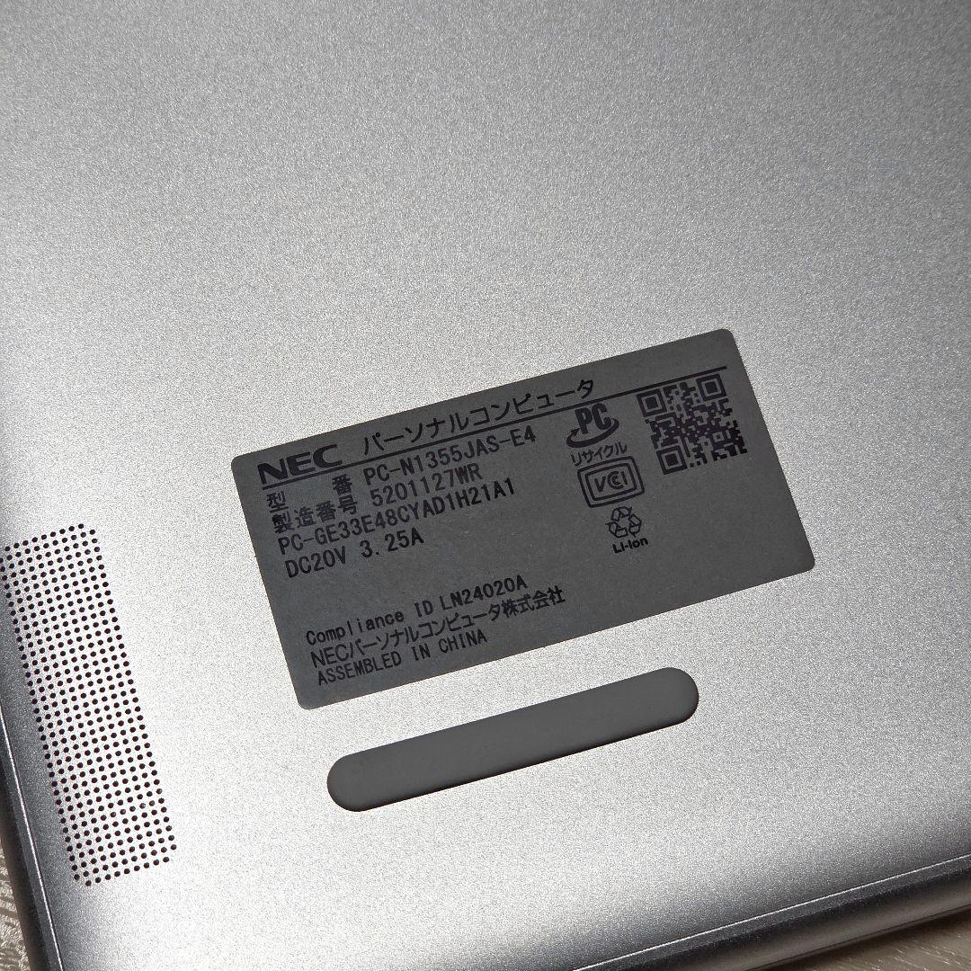Windowsノート本体 NEC LAVIE N13 Slim N1355JAS 16GB 256GB