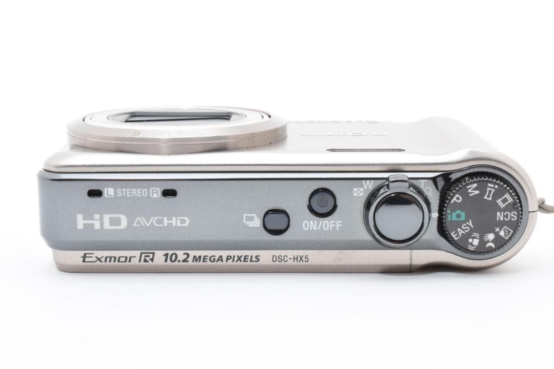 【美品】SONY Cyber-shot DSC-HX5V ゴールド　動作確認済