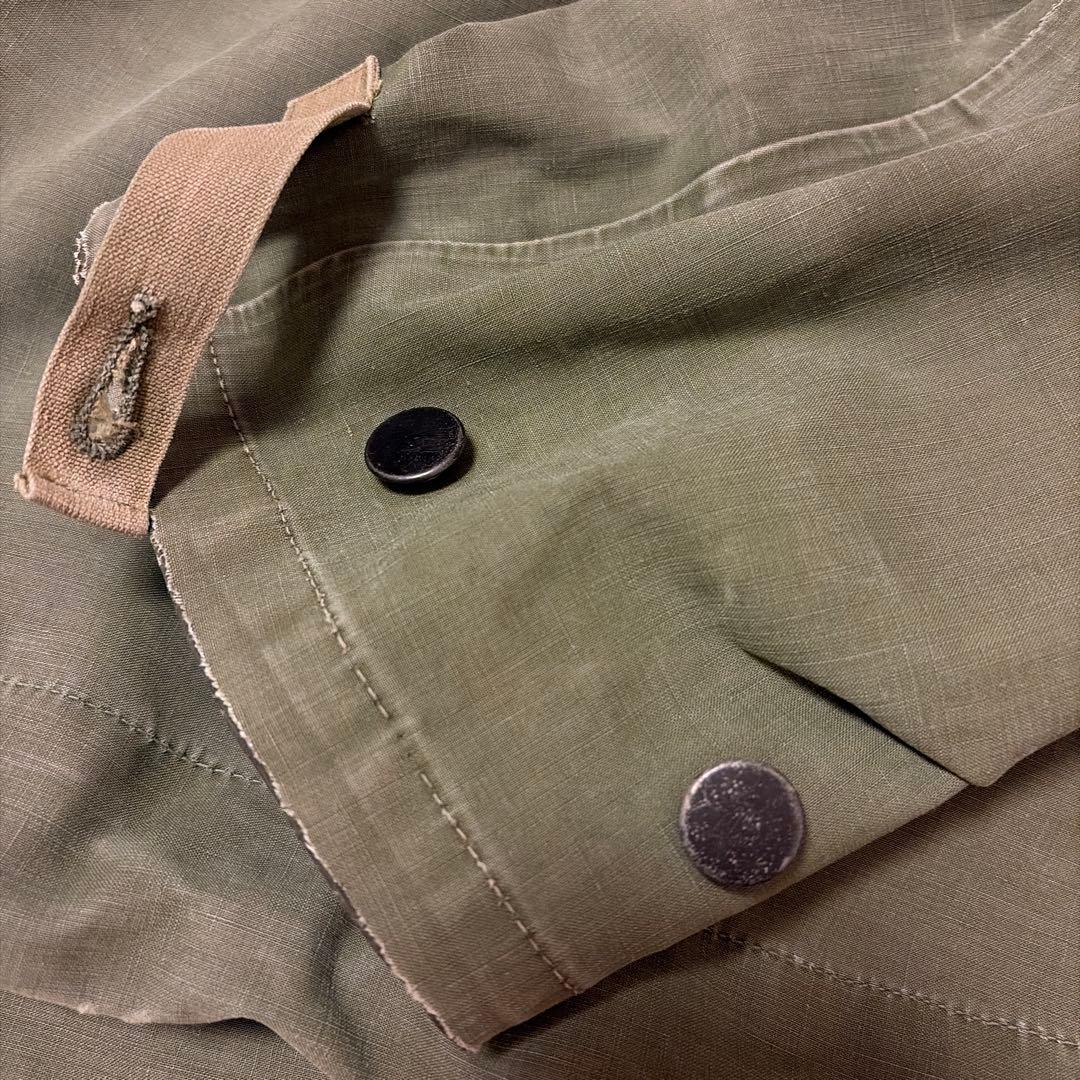 40s 50s 米軍実物　USN N−2 デッキレインパーカー