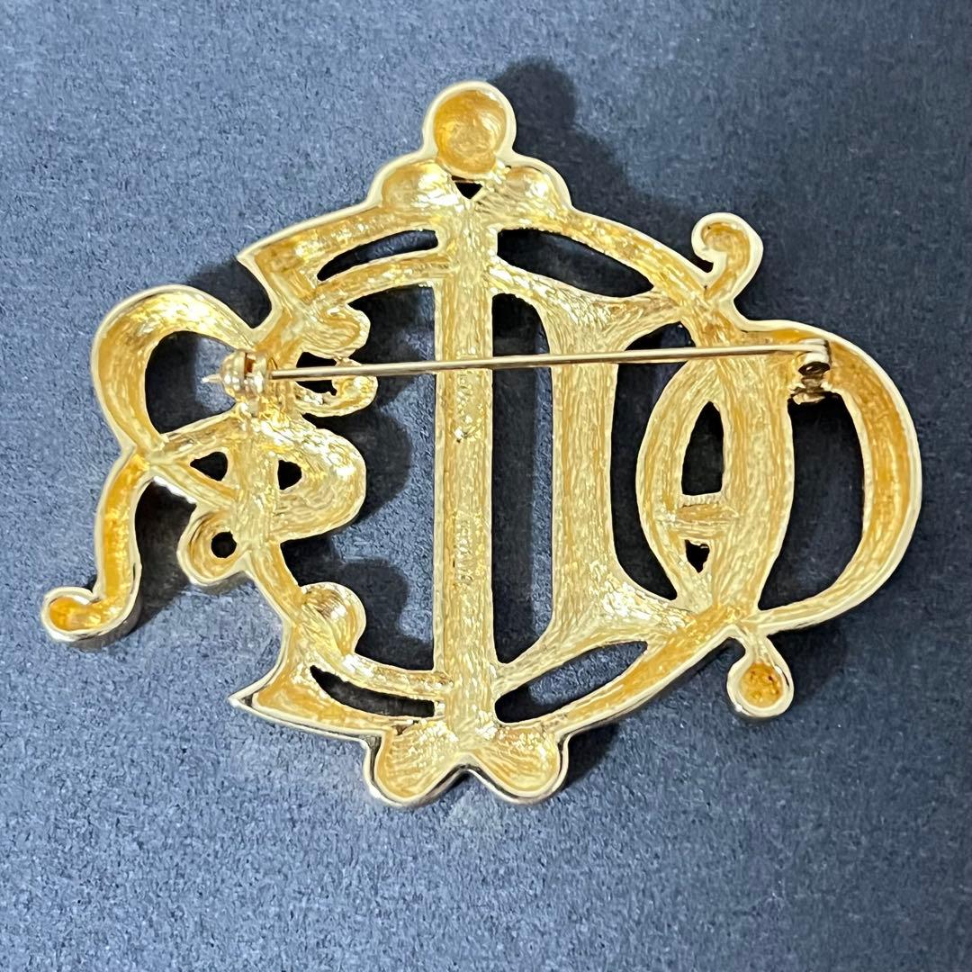 旧ロゴ Christian Dior ヴィンテージ ブローチ アクセサリー