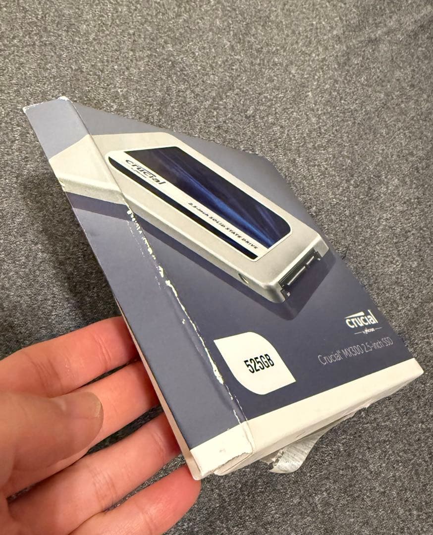 Crucial MX300 2.5インチSSD 525GB