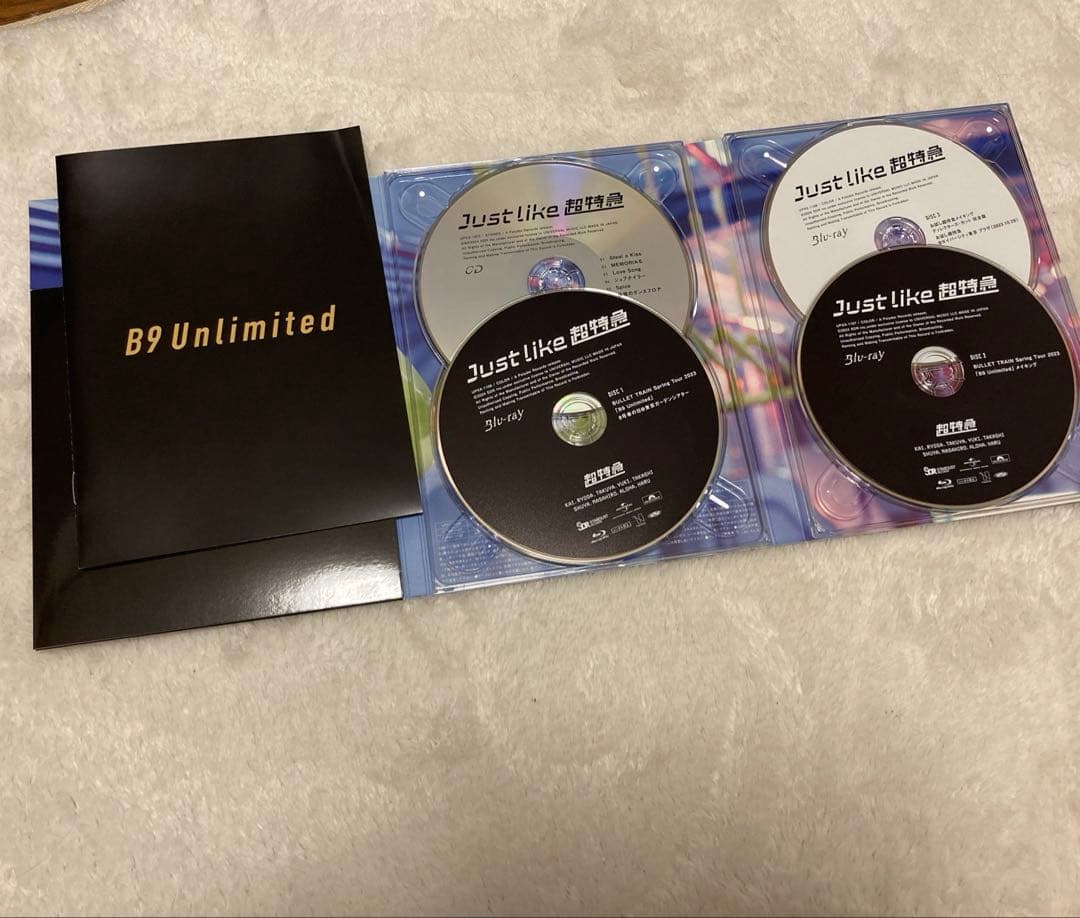 Justlike超特急 初回限定盤 CD+3BluRay