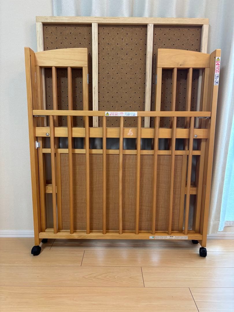 ベビーベッド　スリーピー　石崎家具　ミニワンタッチハイベッドプチ