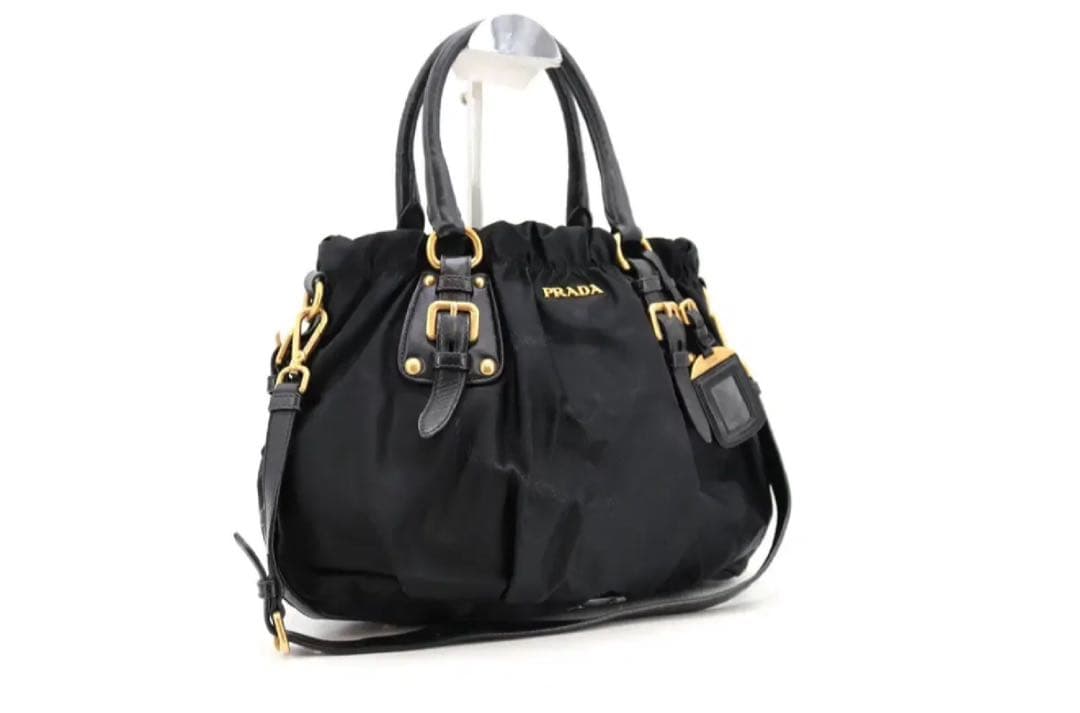 PRADA BR4258 美品　ショルダーバッグ　ブラック