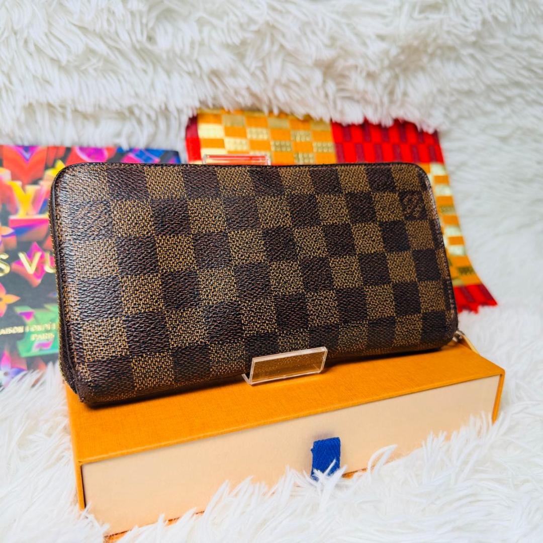 【セール】ルイヴィトン ダミエ ジッピーウォレット ラウンドファスナー 長財布