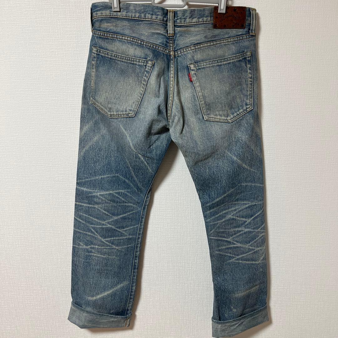 超希少　Marbles デニム　三浦翔平着用　ヴィンテージ　マーブルズ　Ｌ　赤耳