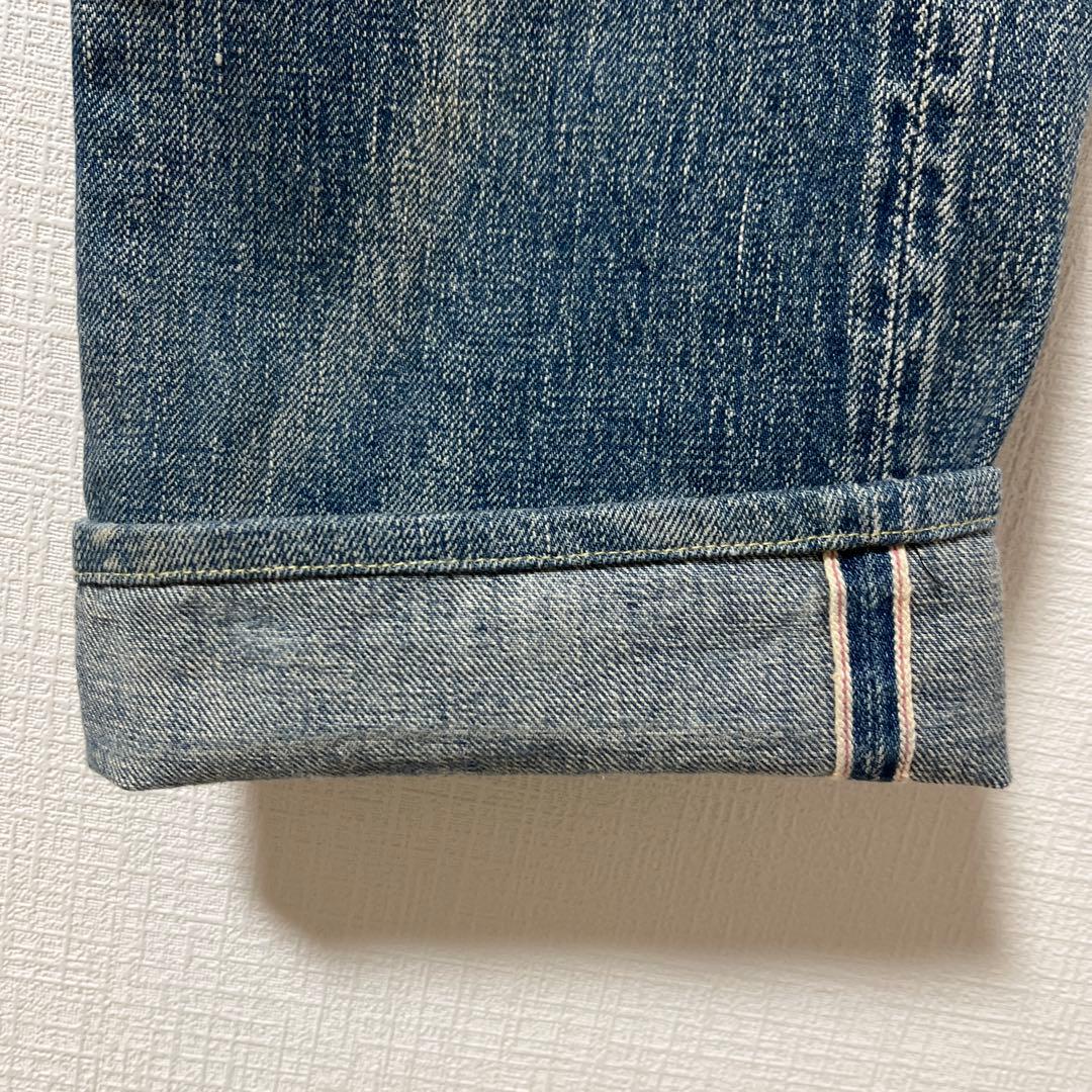 超希少　Marbles デニム　三浦翔平着用　ヴィンテージ　マーブルズ　Ｌ　赤耳