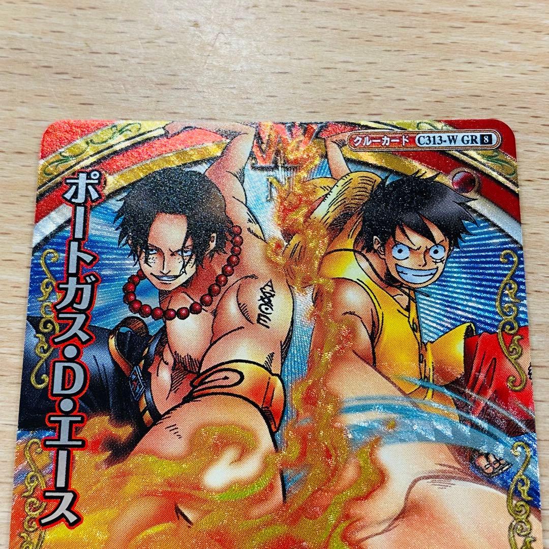 ワンピース　ワンピーベリーマッチW GR ルフィ　エース【希少】