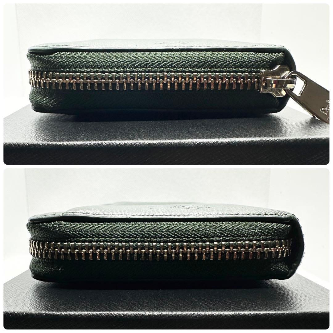 ✨美品✨ポールスミス ポールドローイング クラウン ラウンドファスナー フラッグ