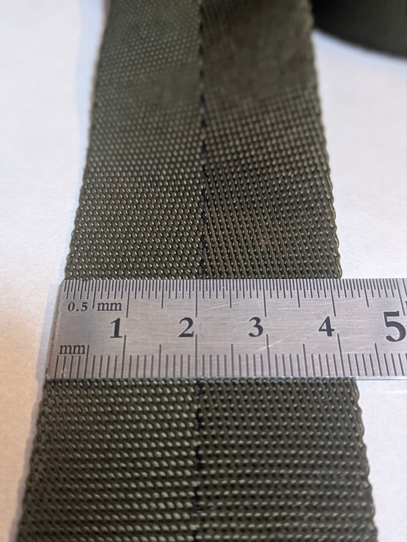 米軍払下げ☆ミリタリー☆ナイロンテープ　ウェビングテープ☆デッドストック品