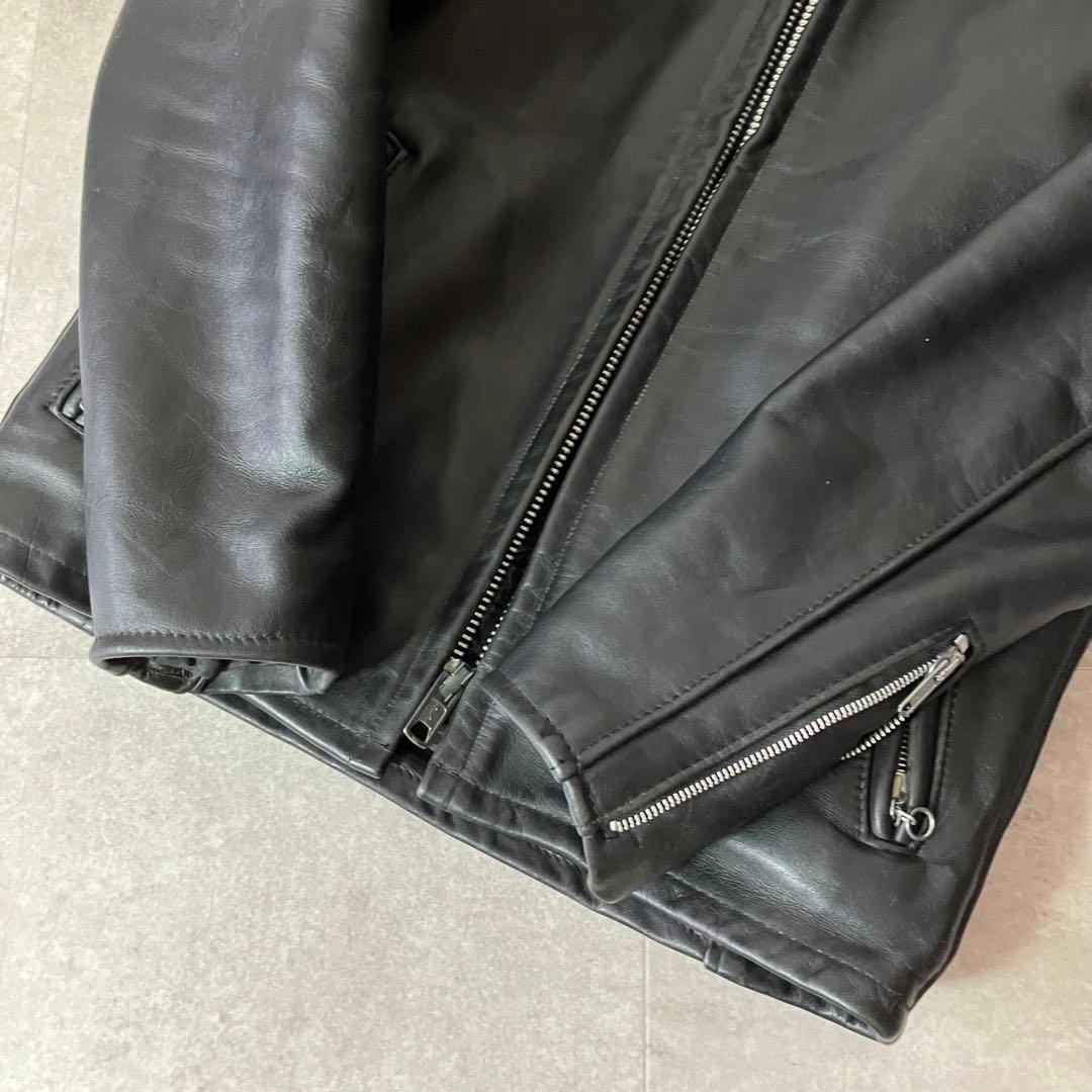 USA製 Schott 襟付き ライダース/ボアライナー/36/652