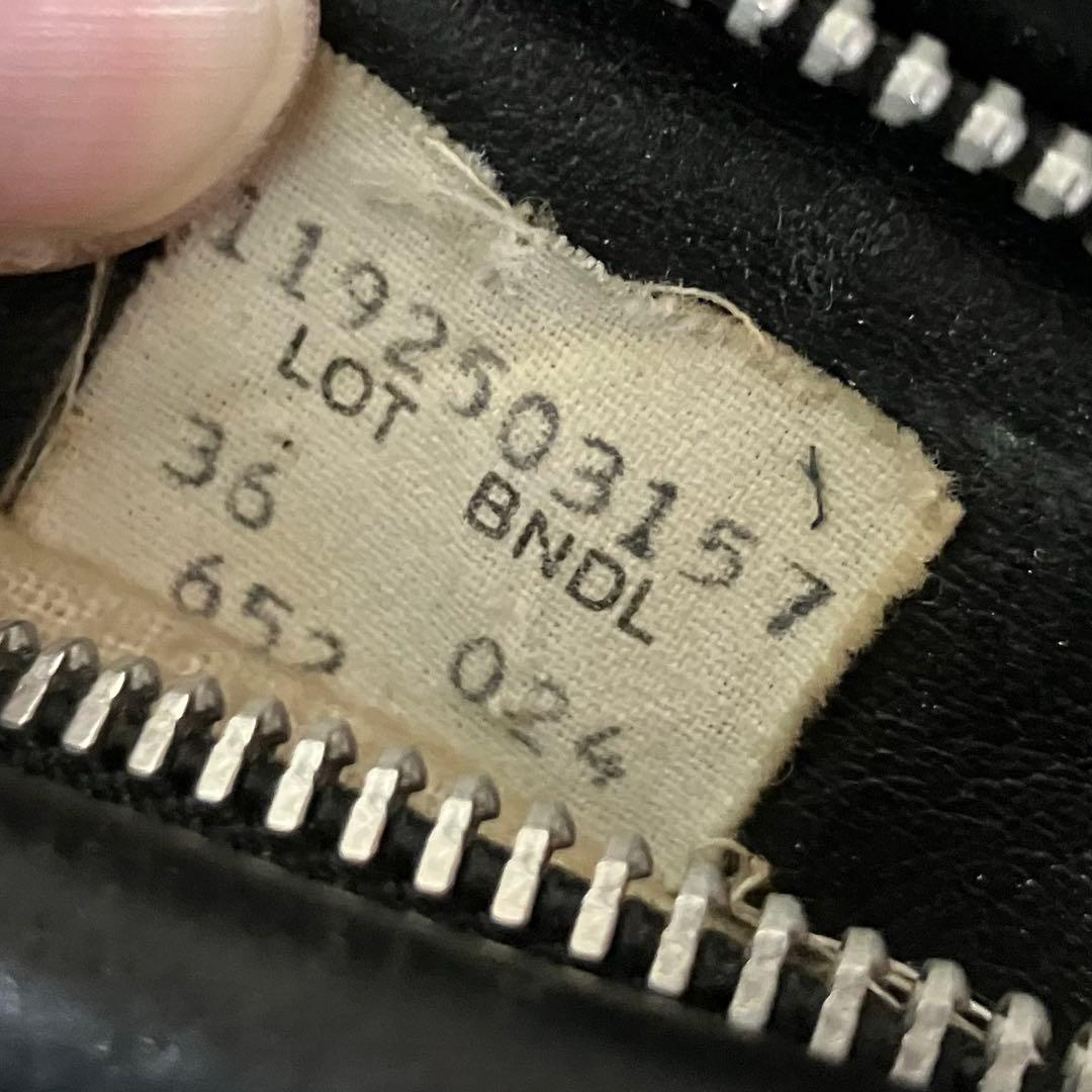 USA製 Schott 襟付き ライダース/ボアライナー/36/652