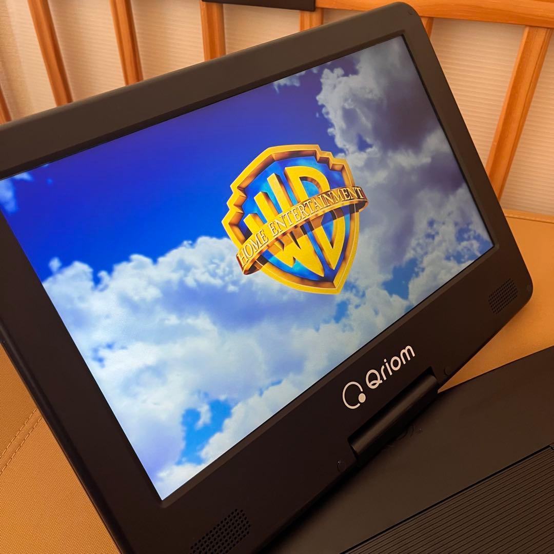 Qriom 13.3インチ ポータブル Blu-rayプレーヤー
