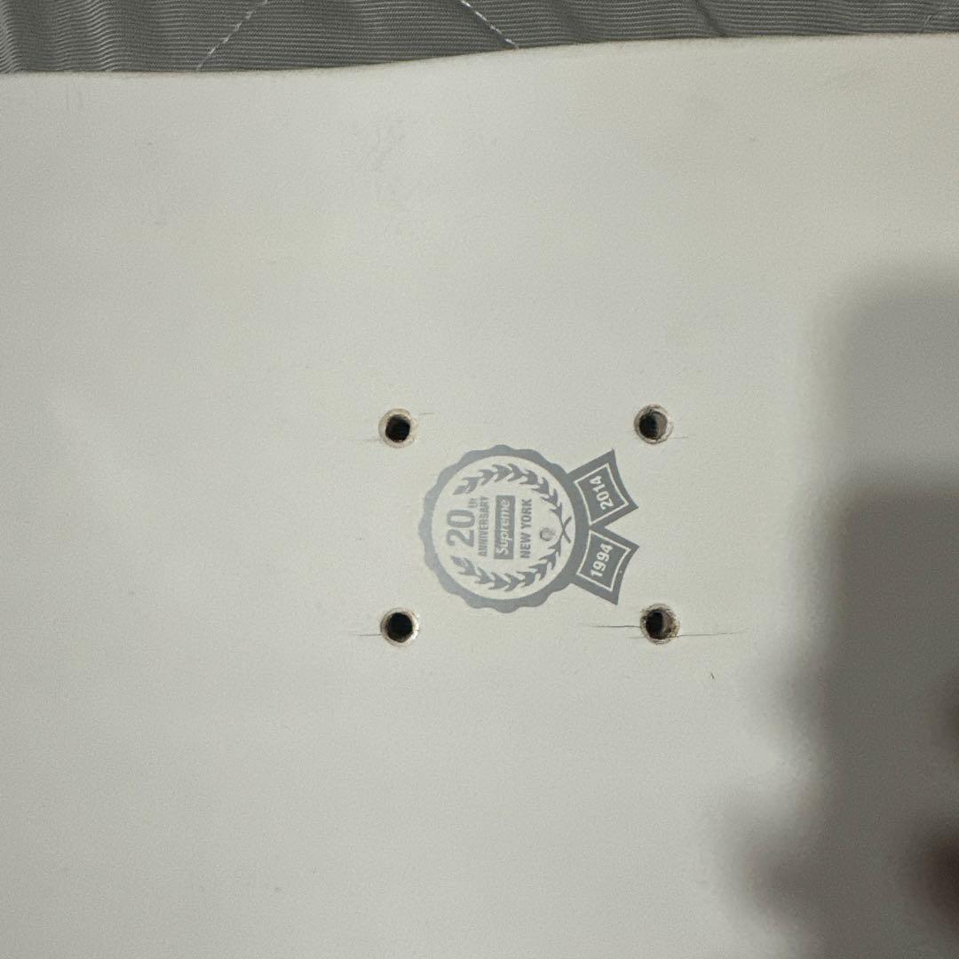 希少 中古 シュプリーム 20周年 BOX LOGO スケートデッキ 2014