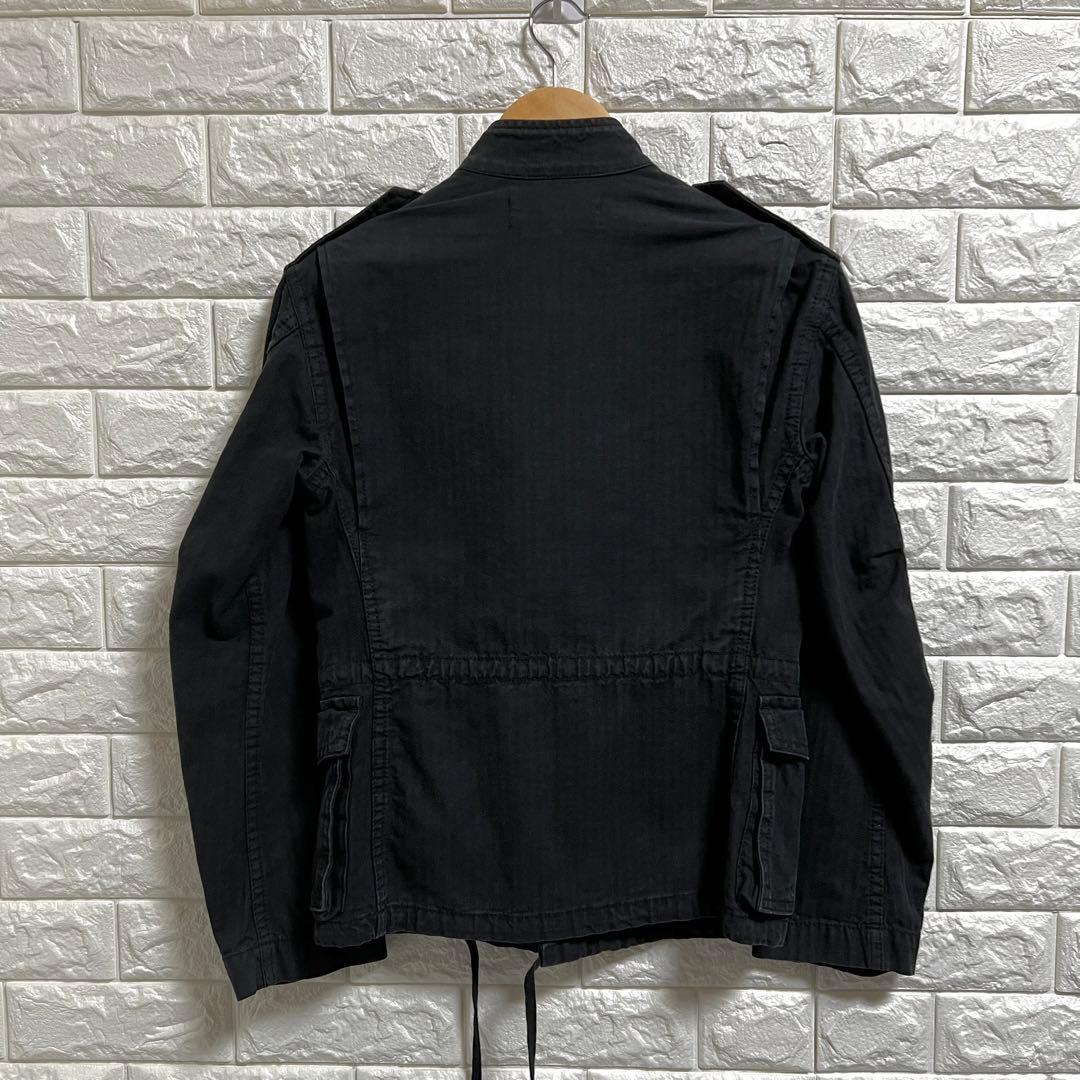 トリコ コムデギャルソン✨ミリタリージャケット 黒 S