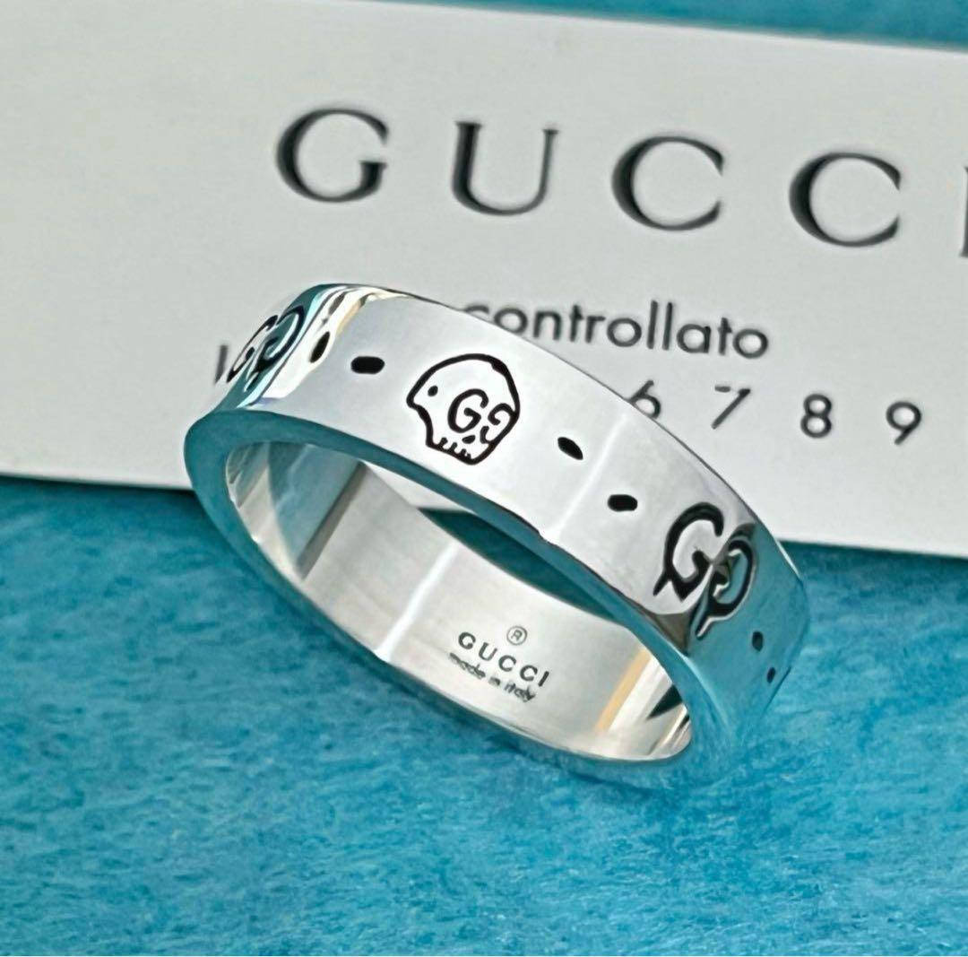 極美品‼️GUCCI 指輪　ゴーストリング　21号