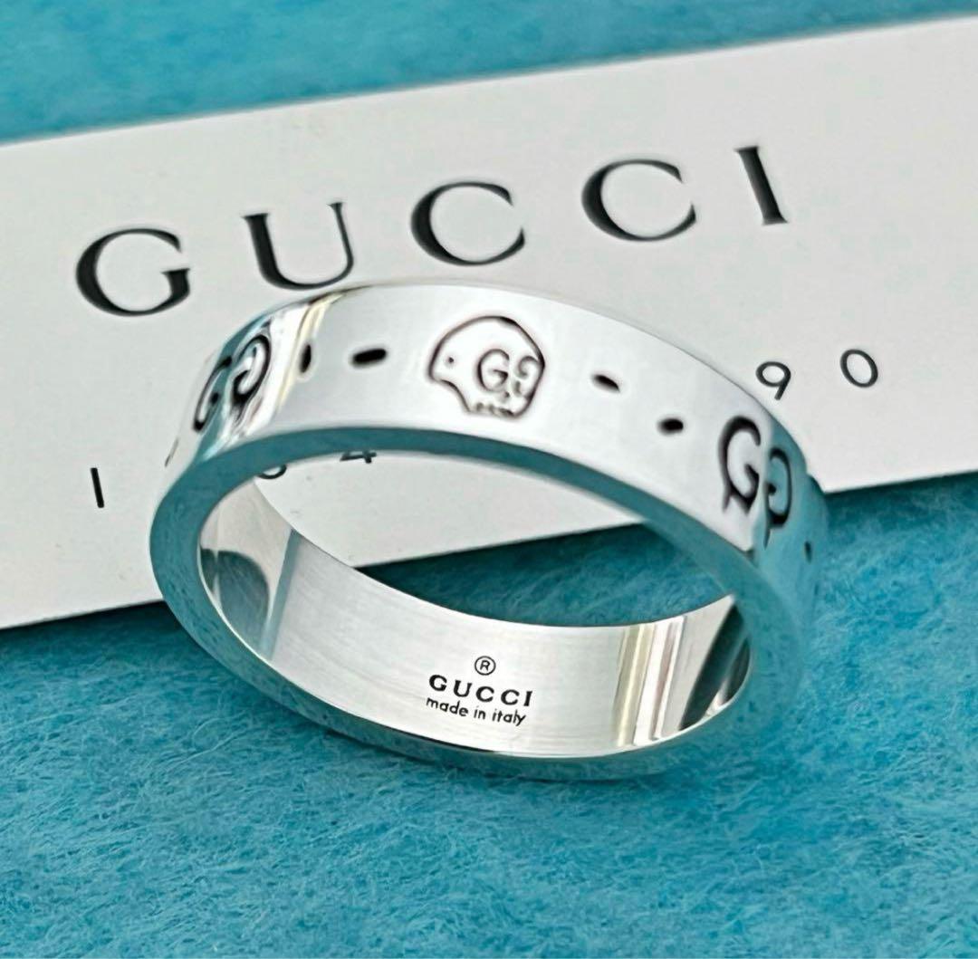 極美品‼️GUCCI 指輪　ゴーストリング　21号