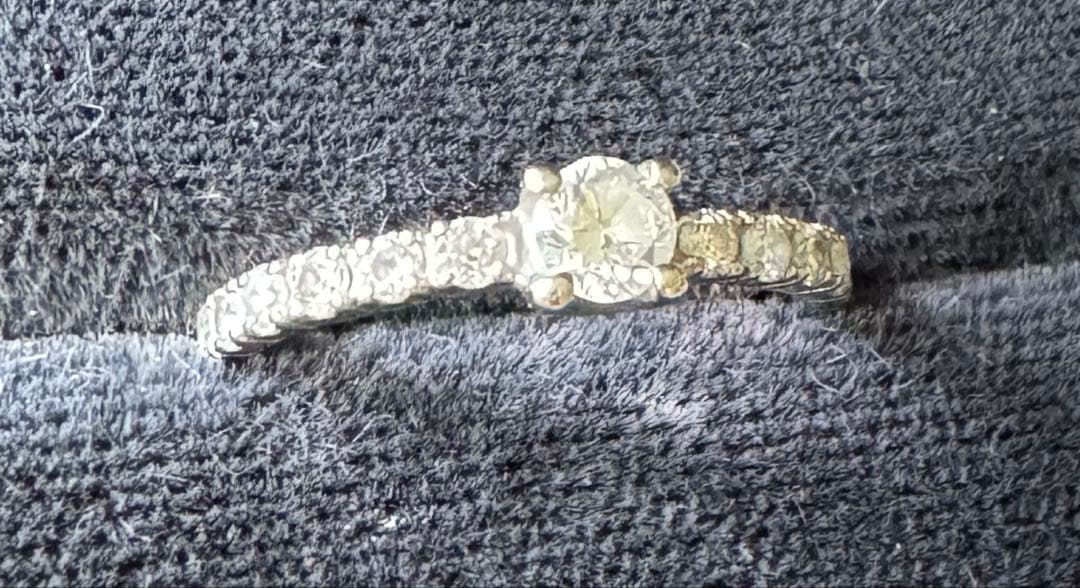 ダイヤモンド エタニティリング リング 9号 計0.54ct