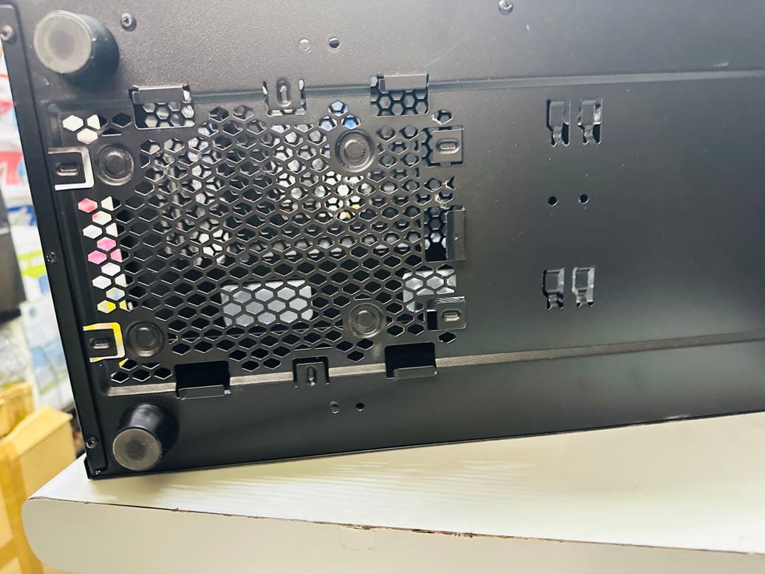 現状品ガレリアCrazy Raccoon コラボゲーミングPC透明ガラスケース