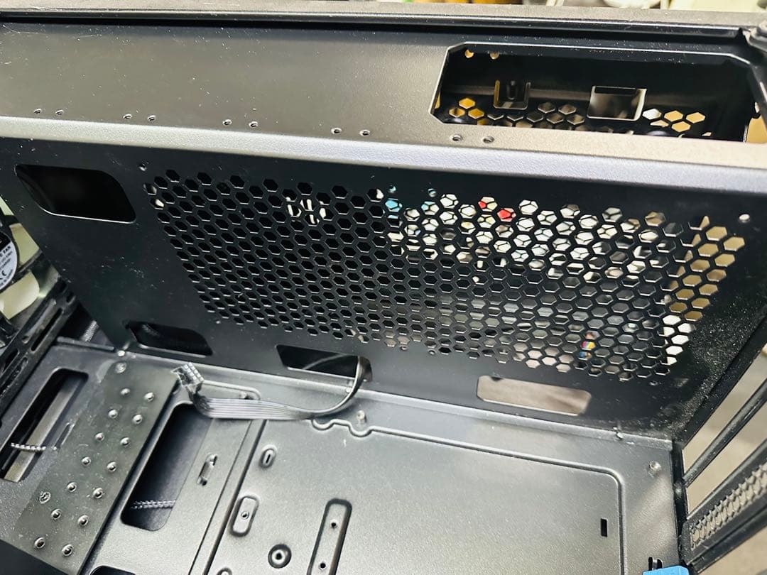 現状品ガレリアCrazy Raccoon コラボゲーミングPC透明ガラスケース