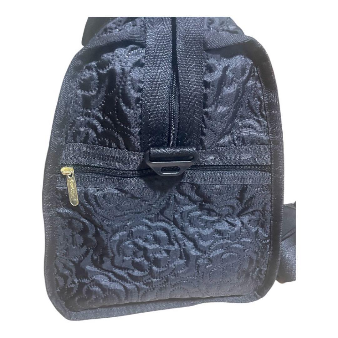 新品タグ付き❤️レスポートサック　パフィーブロッサムズ　ブラック　ボストンバッグ