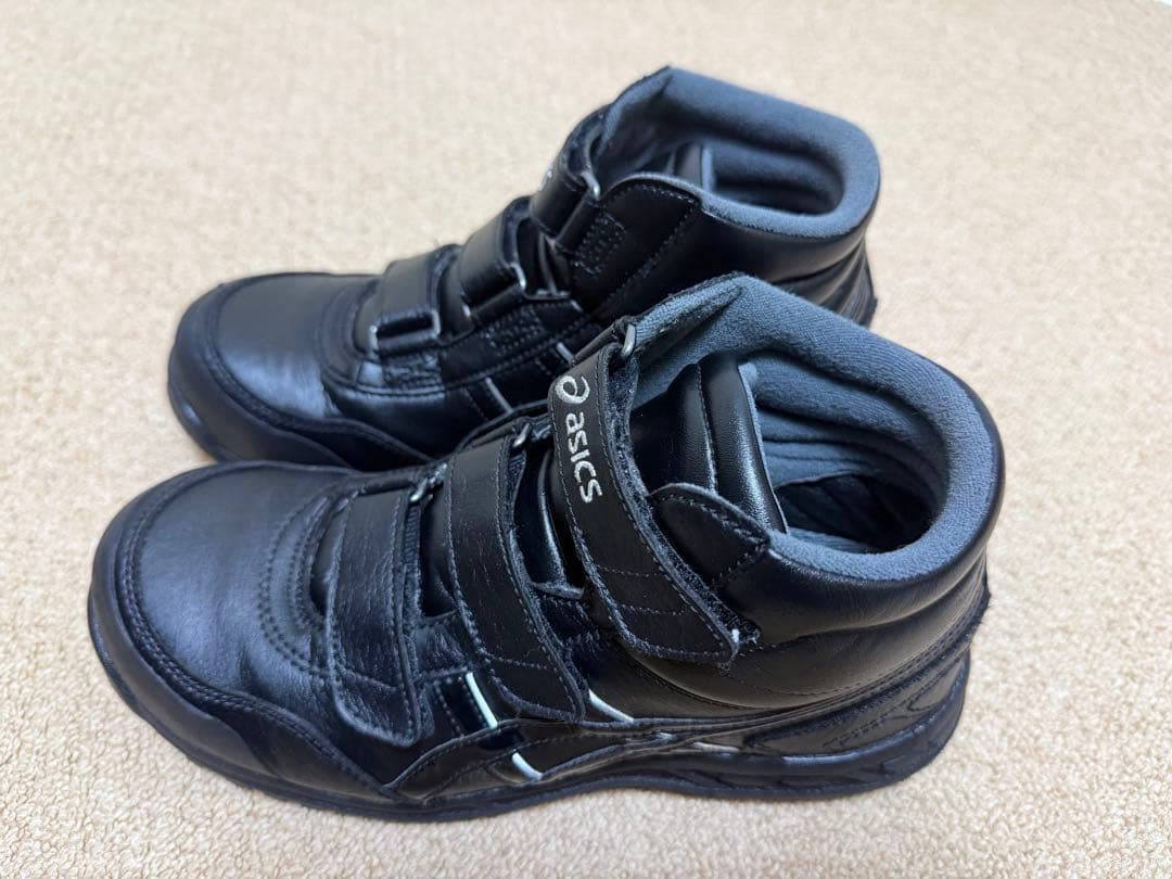 asics アシックス 安全靴 ウィンジョブ FIS53S ブラック 25cm