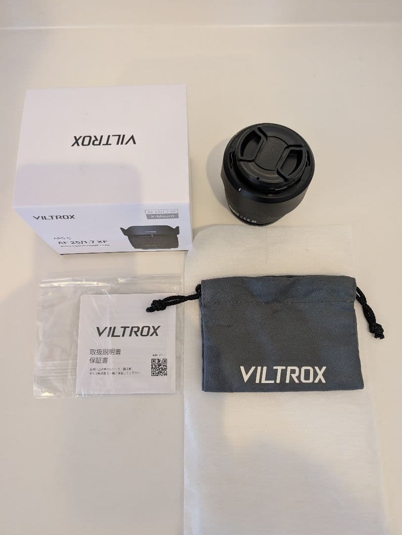 VILTROX AF 25/1.7 XF レンズ