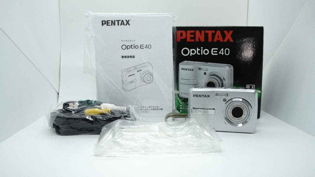 【Y2081】 PENTAX Optio E40 ペンタックス オプティオ