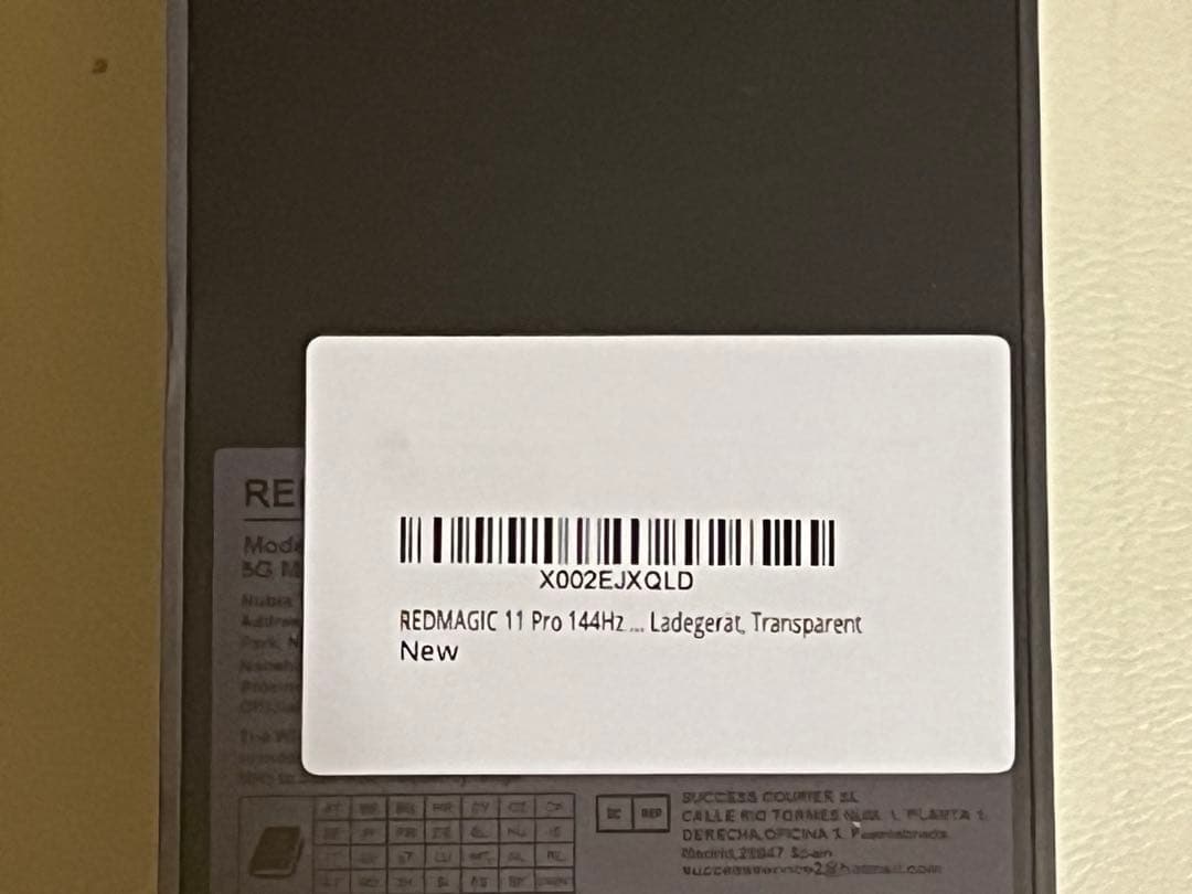 最終値下げREDMAGIC11PRO 1TBグローバル版　Nightfreeze