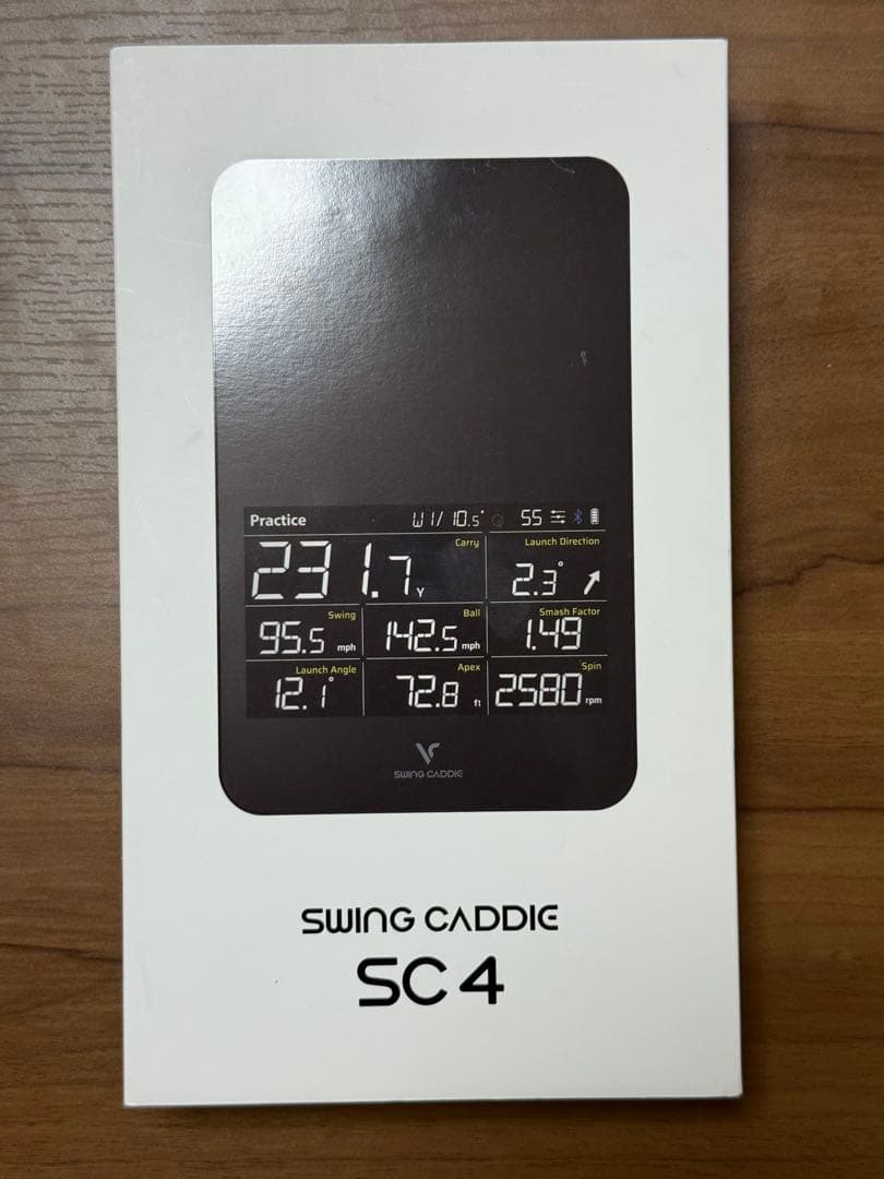 Voice Caddie Swing caddie SC4 ゴルフ 弾道測定器