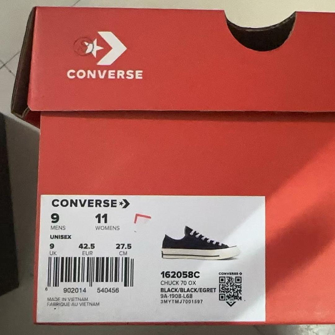 【未使用品】CT70 ブラック ローカット 27.5cm