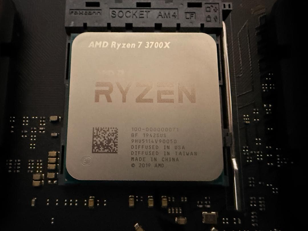 マザーボード ROG STRIX B450-F GAMING + AMD Ryzen3700x