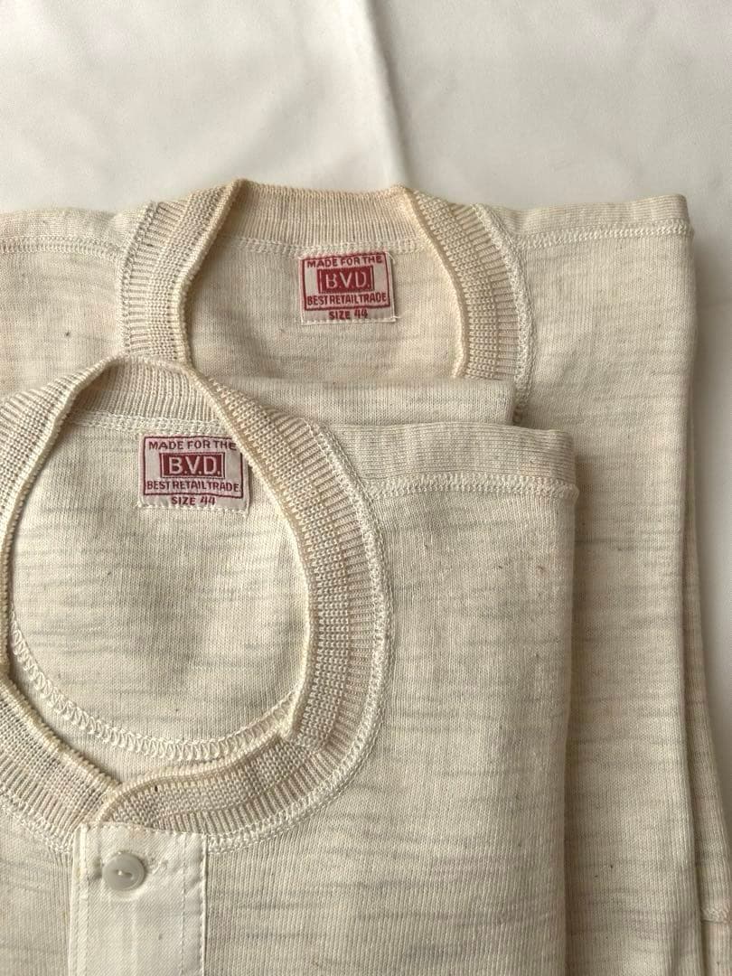 40s 50s B.V.D サーマル デッドストック アメリカ