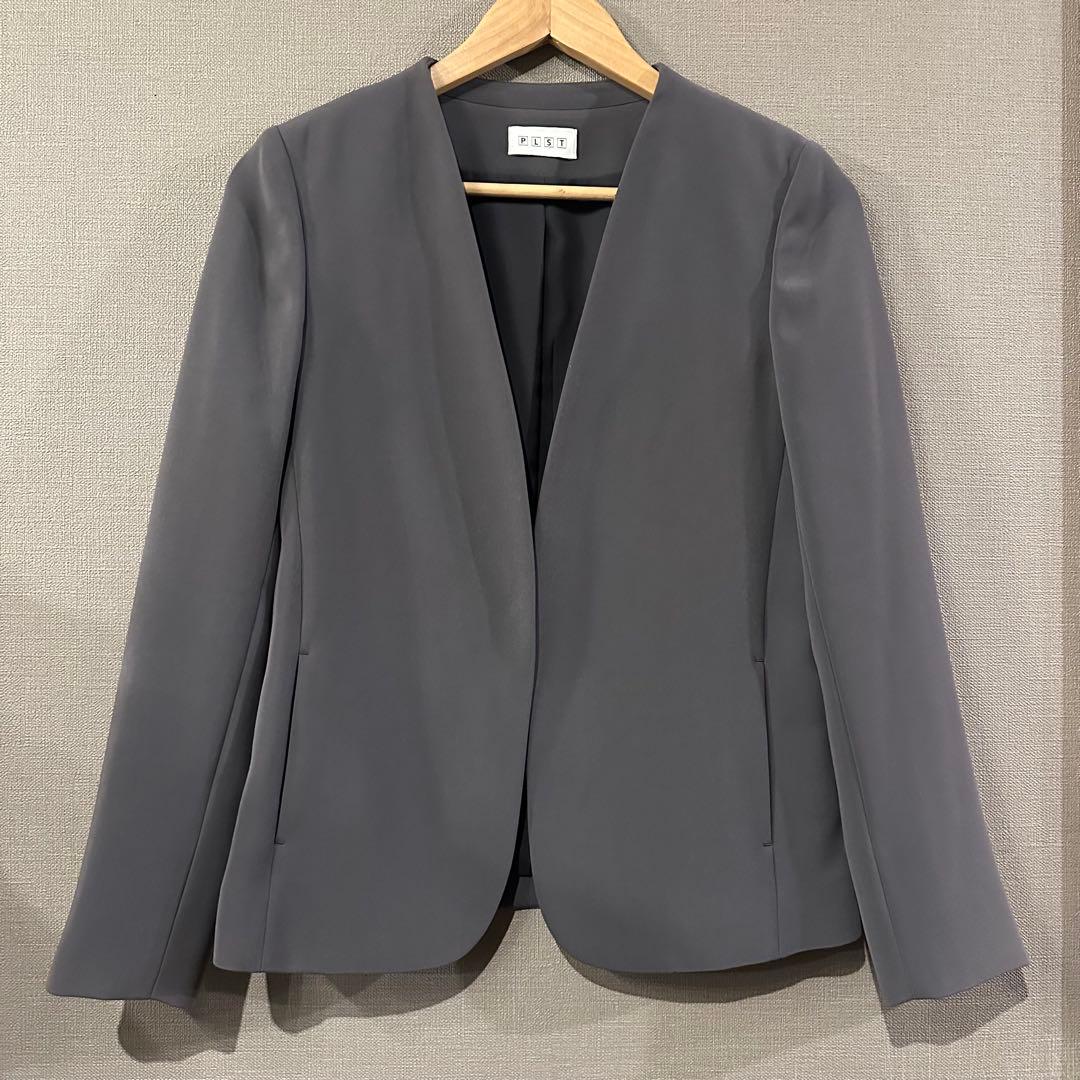 【専用】PLST プラステ　トリアセブレンド　スーツセット 上Ｓ　下M 洗濯可