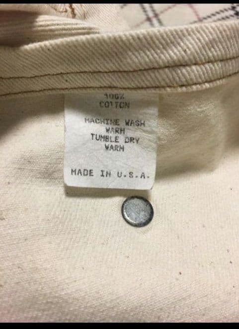 BEN DAVIS オーバーオール USA 生成り