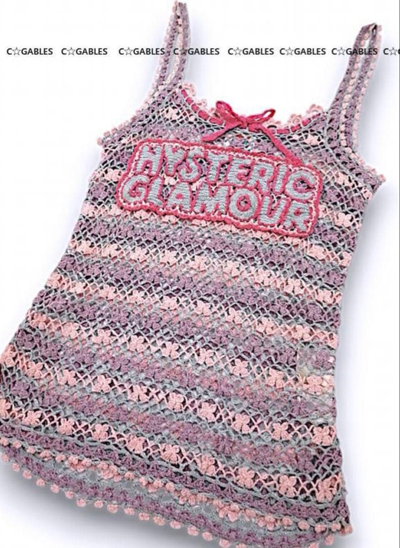 HYSTERIC GLAMOUR レースキャミソール