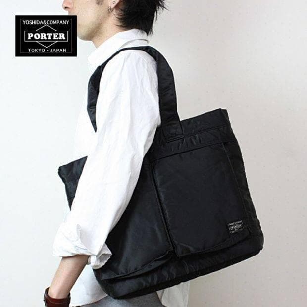 美品　ポーター　タンカー　トート　バッグ　ジム　ビジネス　PC ipad