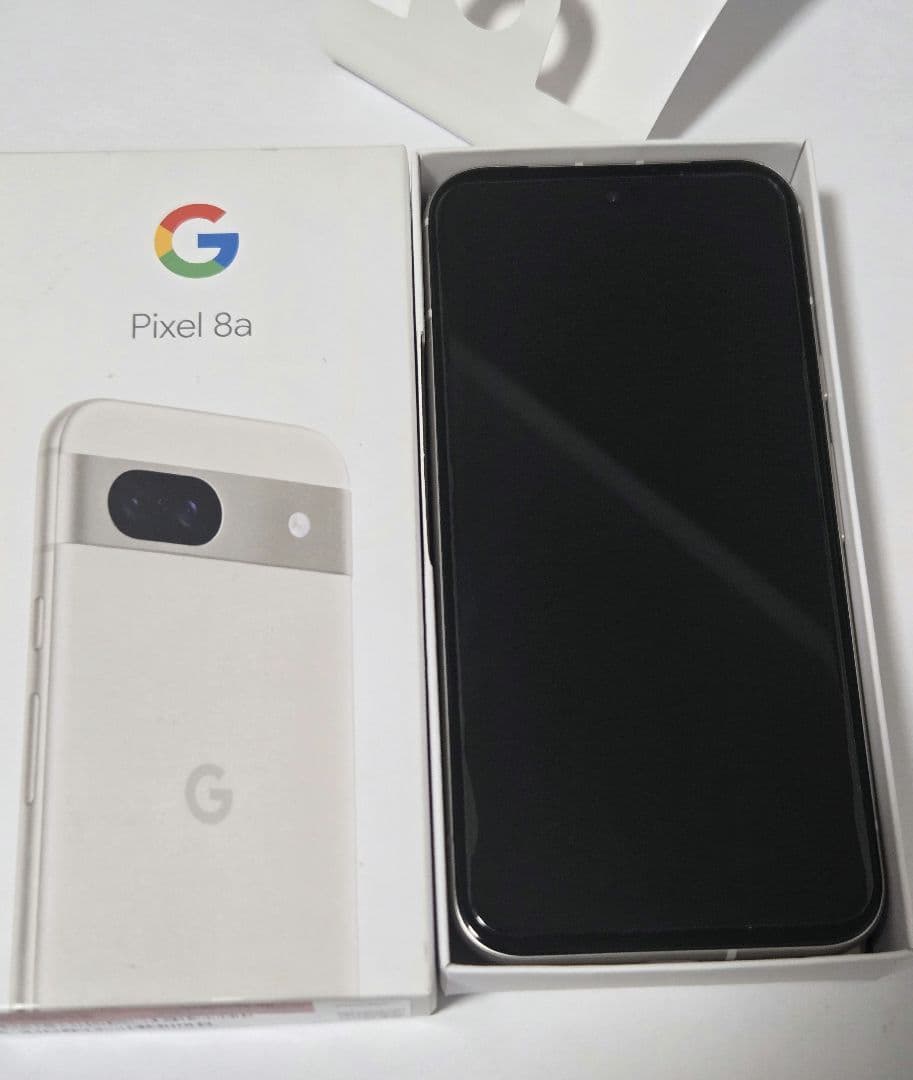 Google Pixel8a 128GB ポーセリン 白 ホワイト 動作確認のみ