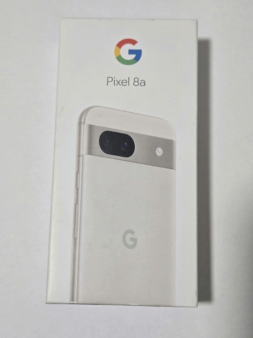 Google Pixel8a 128GB ポーセリン 白 ホワイト 動作確認のみ