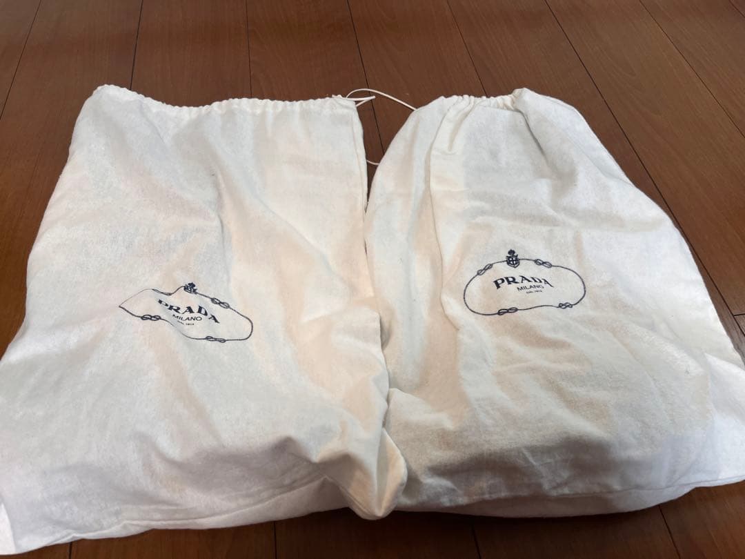 美品　プラダ　ブラックブーツ　ヴィンテージ